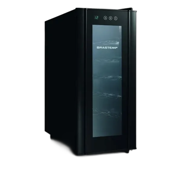 Climate-Controlled Wine Cellar Brastemp 12 Bottles Touch Panel BZC12BE