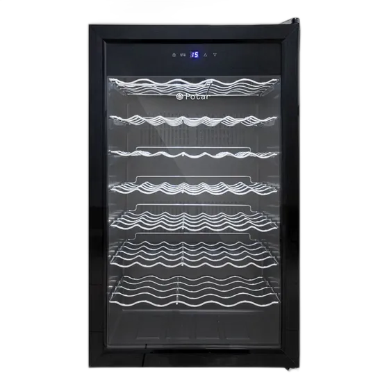 Climate-Controlled Wine Cooler for 51 Bottles 128 Liters Polar