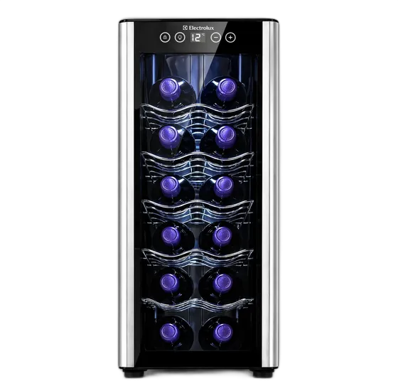 Electrolux Climate-Controlled Wine Cooler 12 Bottles Touch 110v