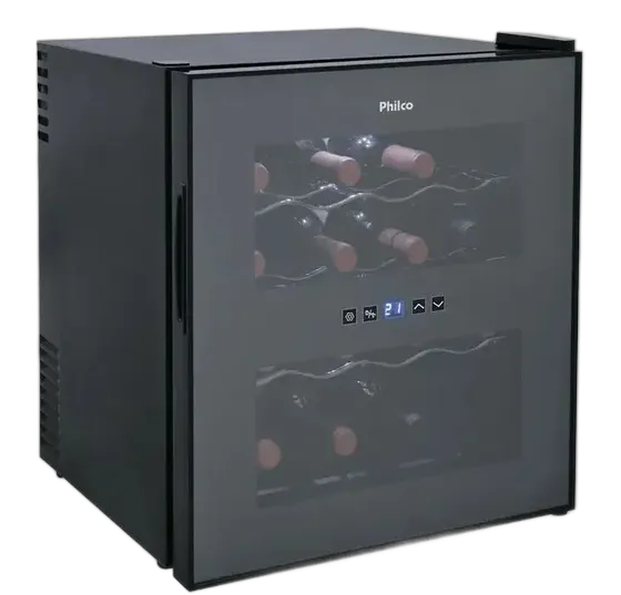 Pad16e Wine Cooler with Digital Display 16 Bottles Philco Bivolt