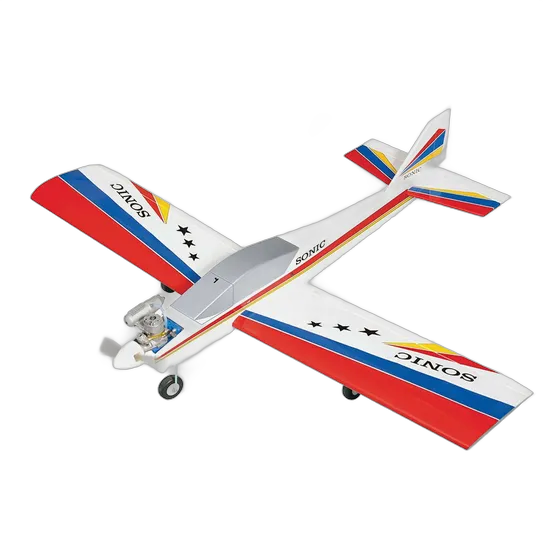 Sonic Mk2 25-32 Low-Wing ARF Model Airplane, Electric/Combustion