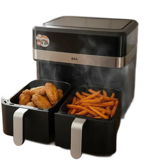 Air Fryer Dual Drawer 9,5l Electric Fryer 110v 220v