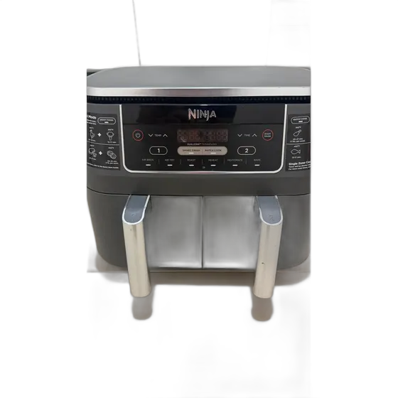 Air Fryer Ninja DZ201 Gray 7.6 Liters With 2 Baskets