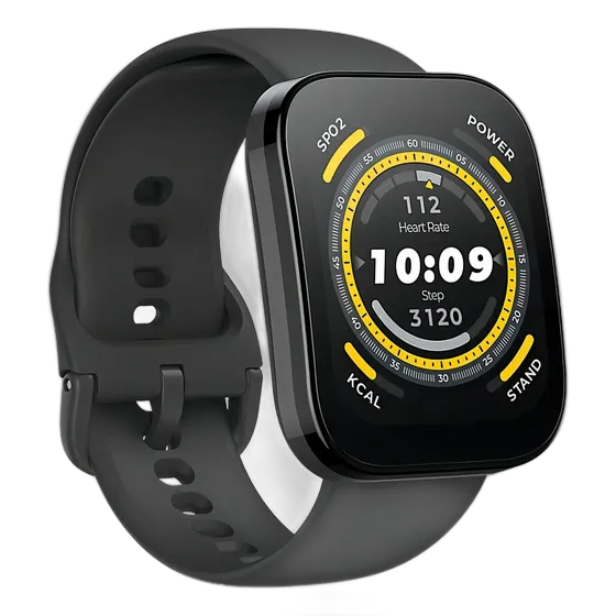Amazfit Bip 5, Ultra-Large 1.91, Bluetooth Calling, Alexa, GPS Black