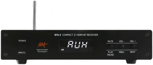 AAT BTA-3 Bluetooth Amplifier 120W with HDMI ARC and Built-in Subwoofer