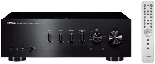 Yamaha Audio A-S701BL Natural Sound Amplifier 100W