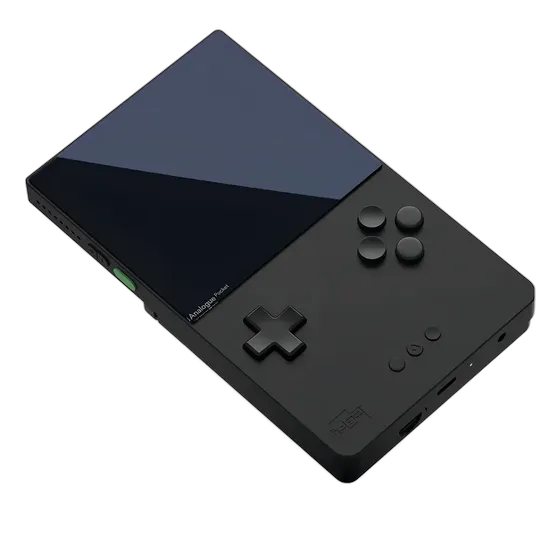 Analogue Pocket - 2 FPGAs - Plays 2,780+ Game Boy, GB Color & Advance Cartridges, No Emulation - Exclusive Collector's Item, Black