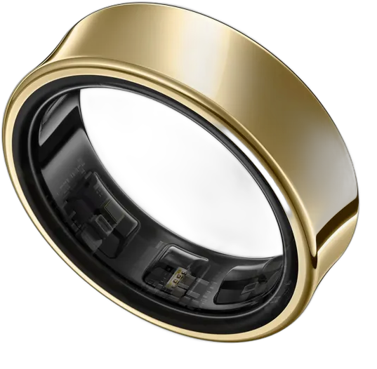 Smart Ring Samsung Galaxy Ring Size 15 Titanium Gold