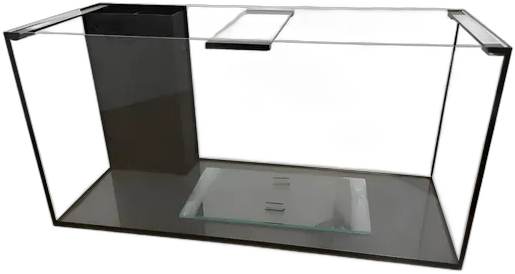 1-Meter Aquarium 100x40x50 6mm 200 Liters with Internal Sump