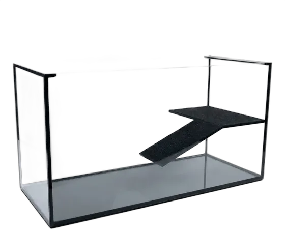 H2box Aqua-Terrarium for Turtles, 100x40x50, 6mm, 200 Liters