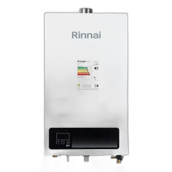Rinnai E15 Gas Water Heater 15L 24.4kW Natural Gas White Digital