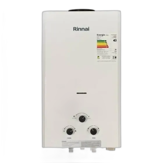 Rinnai REU-M15 LPG Gas Water Heater 15L White Automatic