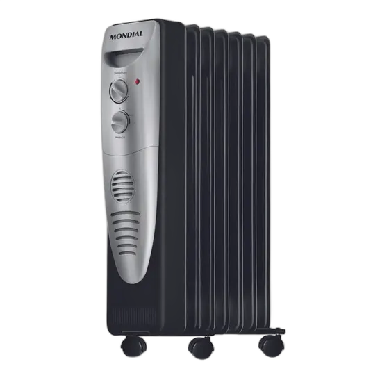 Mondial A-06 Oil Heater Black/Gray