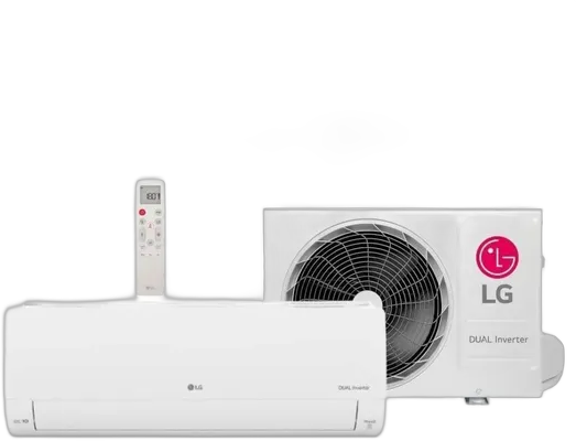 LG Dual Voice AI Inverter Air Conditioner 12.000 Btus Cold R-32