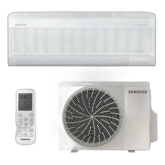 Samsung WindFree AI Pro Inverter Air Conditioner 12,000 BTUs Heating and Cooling R-32