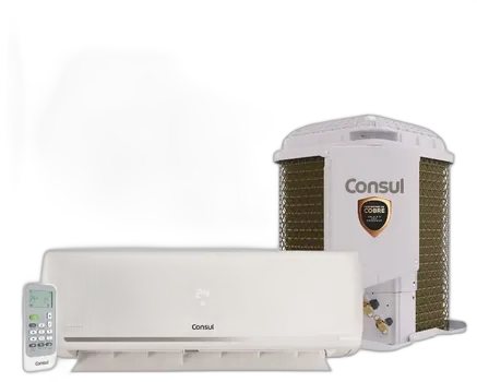 Consul Dual Inverter Split Air Conditioner 12,000 Btu/h Cooling Single-Phase White Cbk12eb/cbl12eb - 220v