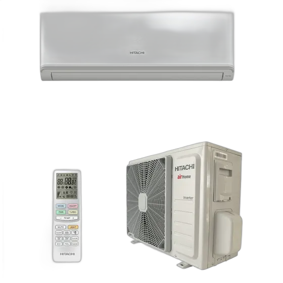 Hitachi Split Inverter Air Conditioner 12000 BTU Cooling R-32 Wi-Fi