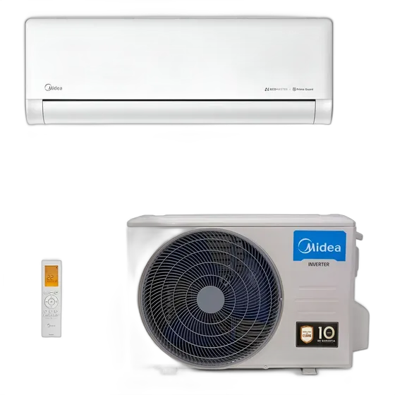 Midea AI Ecomaster Split Inverter Air Conditioner 24000 BTU Cooling White