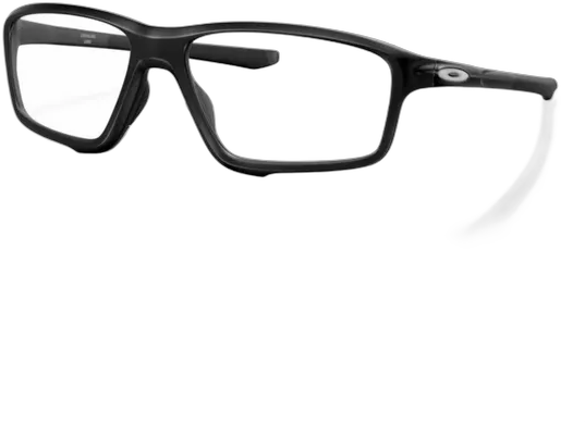 Oakley Crosslink Zero Reflective Collection Eyeglass Frame Satin Black OX8076-0756