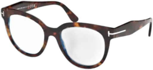 Tom Ford Original Eyeglass Frames TF5987-B Havana 052 Size 52