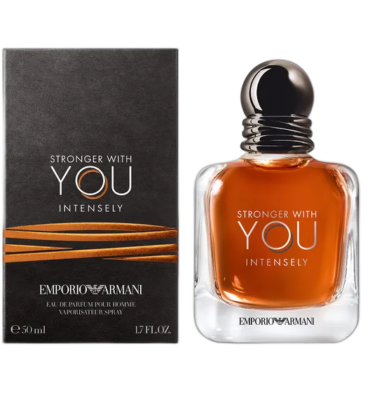 Armani Beauty Men's Perfume Stronger With You Intensely Eau De Parfum 50ml