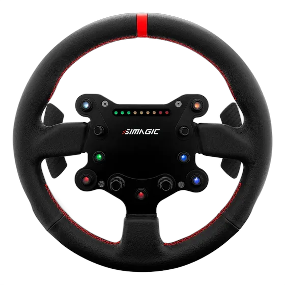 Simagic GTS Leather Steering Wheel Rim for Simulators Sport Add-on