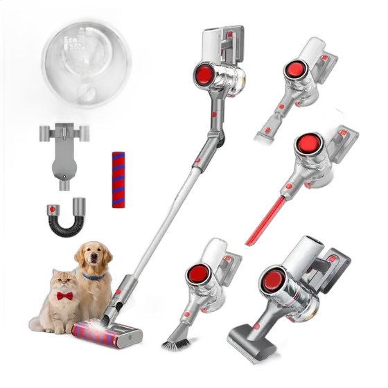Redraod V17 5-in-1 Cordless Vertical Vacuum Cleaner 40000Pa White 127/220V