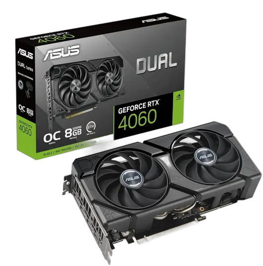 Asus Dual GeForce RTX 4060 Evo OC Edition 8GB GDDR6 (PCI...