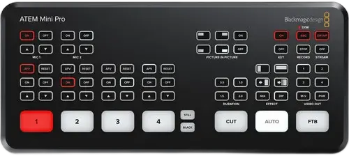 Atem Mini Pro Blackmagic Design HDMI Switcher