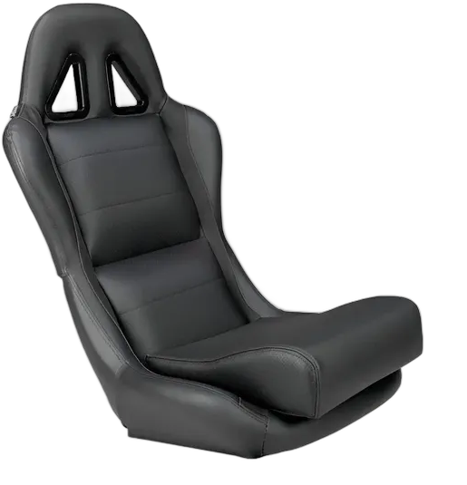 Extreme Simracing Retractable Seat, Black