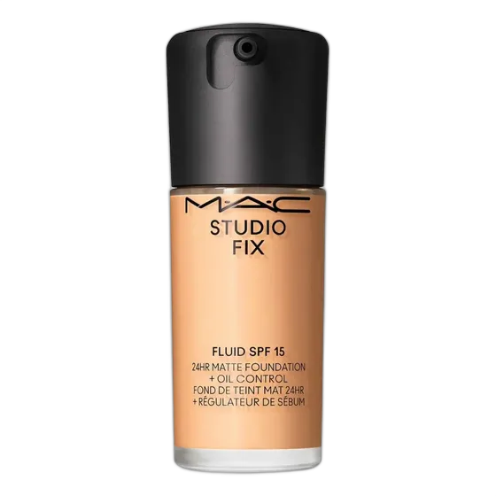 MAC Studio Fix Fluid Liquid Foundation | NC20 | Matte | SPF 15 24h Medium-High Coverage | 30ml