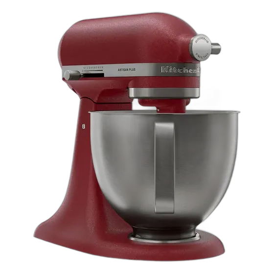 Artisan Plus Stand Mixer Red with LED
