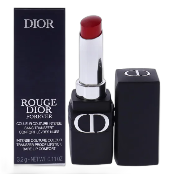 Dior Rouge Dior Forever Matte Lipstick 999 Forever Dior Touch