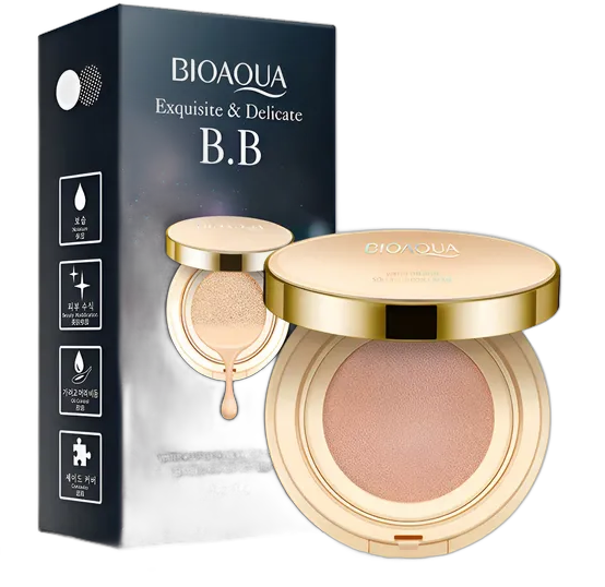 Bioaqua High Coverage Foundation SPF 50 + Free Refill 15g