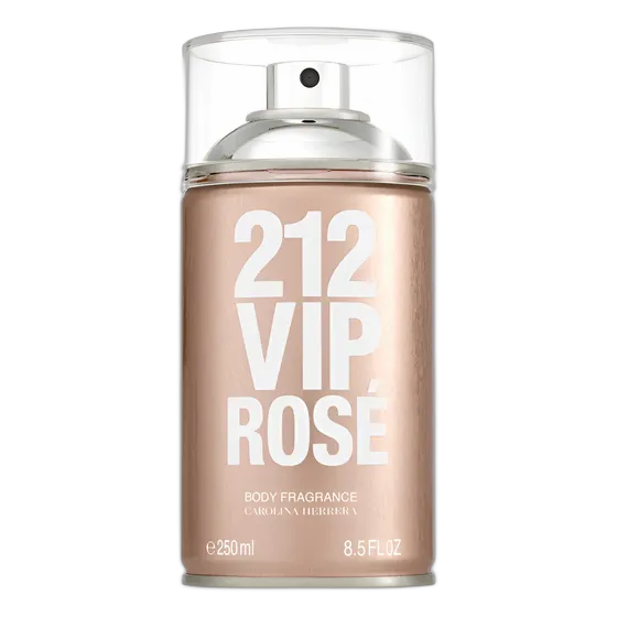 Carolina Herrera 212 VIP Rosé Body Spray Women's 250ml - Long Lasting Body Splash