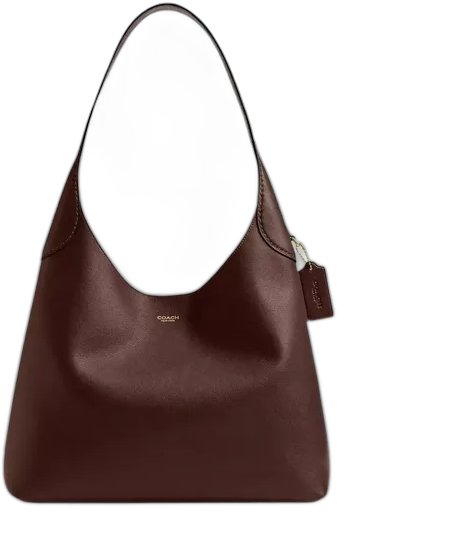 Coach Brooklyn 34 Shoulder Bag - Dark Brown