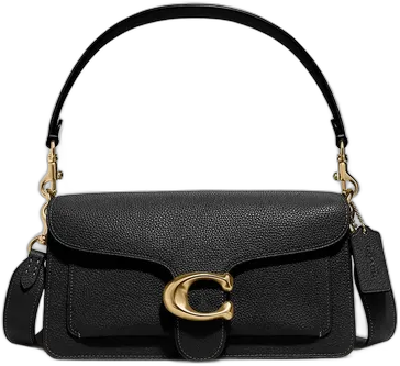 Coach Tabby Shoulder Bag 26, Black – CH857