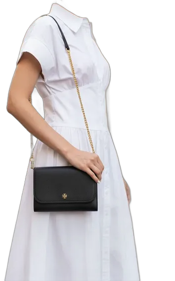 Tory Burch Emerson Chain Wallet Bag, Original, Imported From USA