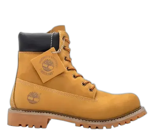 Timberland Men's Genuine Leather Boots Rubber Sole