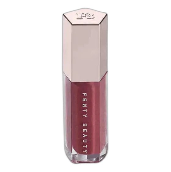 Fenty Beauty Gloss Bomb Riri Lip Gloss, Dark Pink Moisturizing and Vegan