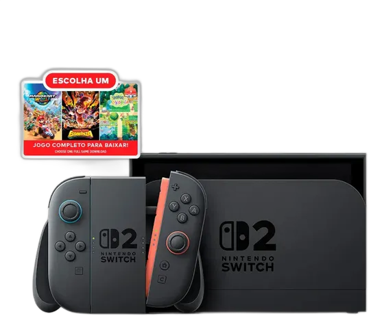 Nintendo Switch 2 Bundle: Choose Your Game Black