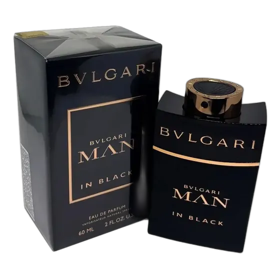 Bvlgari Man In Black EDP 60ml Men's + Free Sample