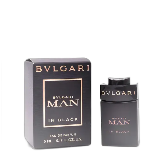 Bvlgari Man In Black Miniature EDP 5 ml for Men, 5 ml Single Unit