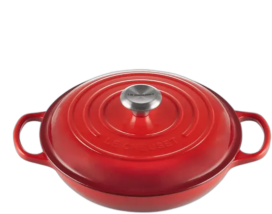 Le Creuset Signature Buffet Casserole 30cm Red Cast Iron