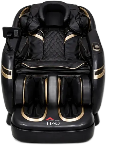 Massage Chair 12 Modes with Bluetooth and LCD Screen Black