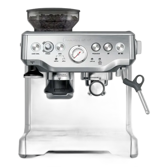 Tramontina Breville Pro Espresso Coffee Maker Stainless Steel 69066012