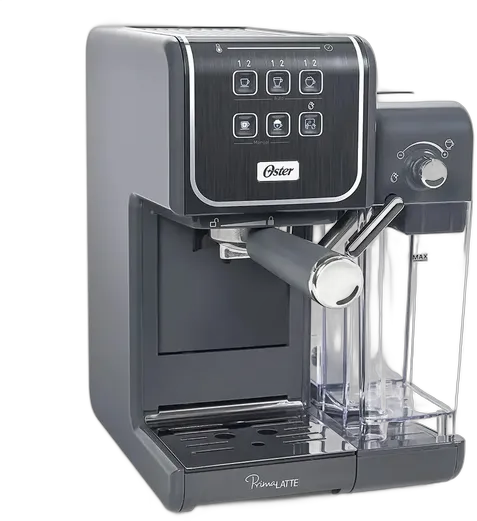Espresso Coffee Maker Oster PrimaLatte Touch Gray BVSTEM6801-017