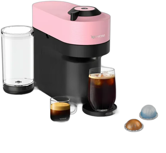 Nespresso Vertuo Pop+ Coffee Maker Candy Pink