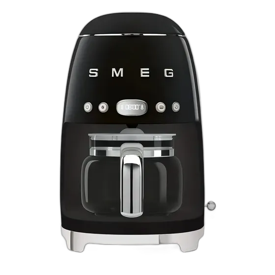Smeg 50's Retro DCF02BLUS Coffee Maker Black Color Voltage