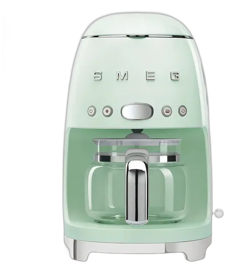 Smeg 50's Style DCF02 Automatic Drip Coffee Maker Aqua Green